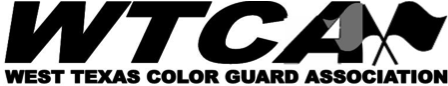 Color guard association logo